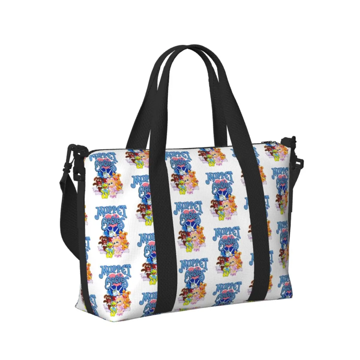 Custom Muppet Babies Beach Travel Bag Large Capacity Tote Bags for Gym Sport Women Shopping Duffle Shoulder Bag
Custom Muppet Babies Beach Travel Bag Large Capacity Tote Bags for Gym Sport Women Shopping Duffle Shoulder Bag