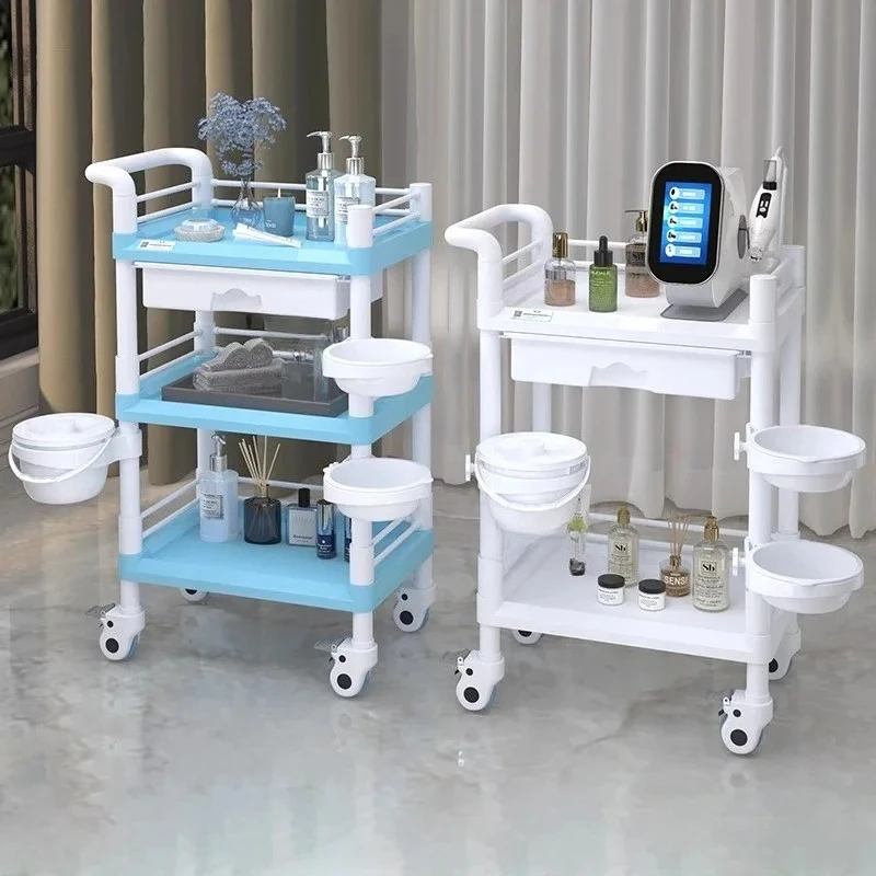 Nordic Plastic Salon Trolleys Multi-layer Wheeled Auxiliary Cart Simple Salon Furniture Beauty Salon Tool Cart Storage Organizer
Nordic Plastic Salon Trolleys Multi-layer Wheeled Auxiliary Cart Simple Salon Furniture Beauty Salon Tool Cart Storage Organizer