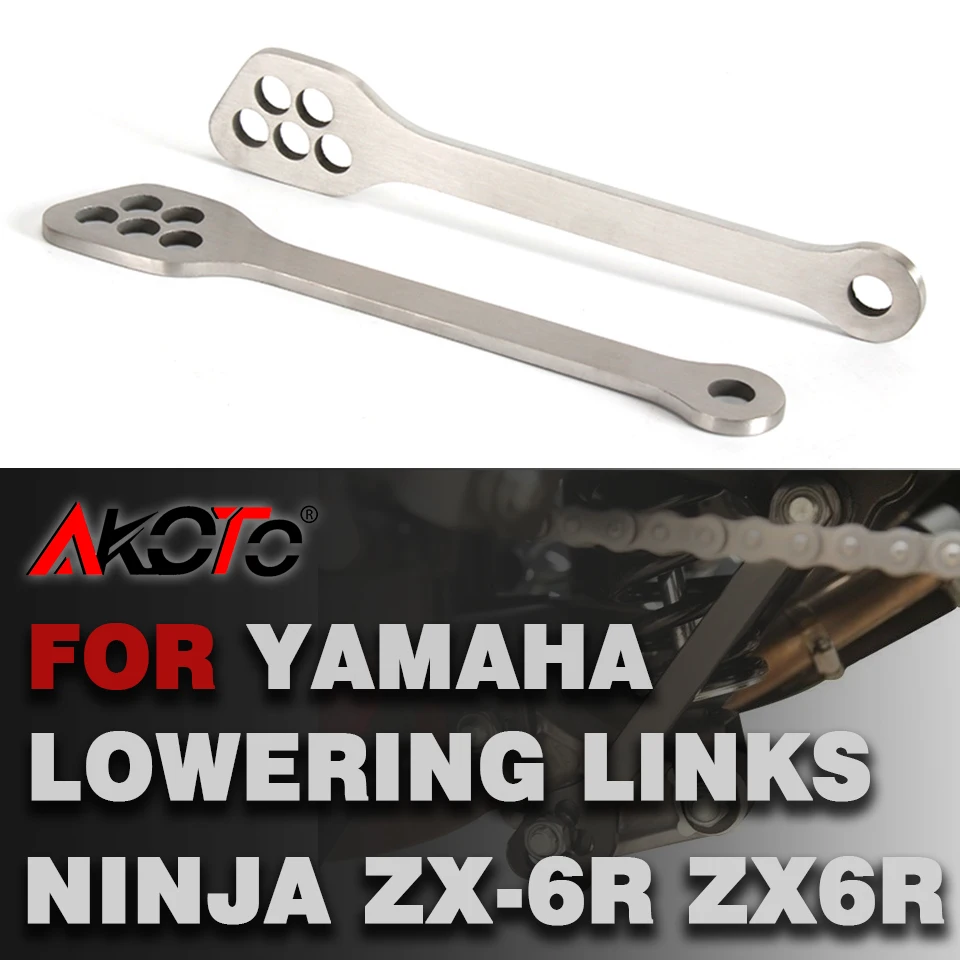 Lowering Links Kit For KAWASAKI ZZR600 ZZR1200 ZX6R ZX9R ZX10R ZX12R ZX-6RR Motorcycle Rear Suspension Cushion Drop Connecting
Lowering Links Kit For KAWASAKI ZZR600 ZZR1200 ZX6R ZX9R ZX10R ZX12R ZX-6RR Motorcycle Rear Suspension Cushion Drop Connecting
