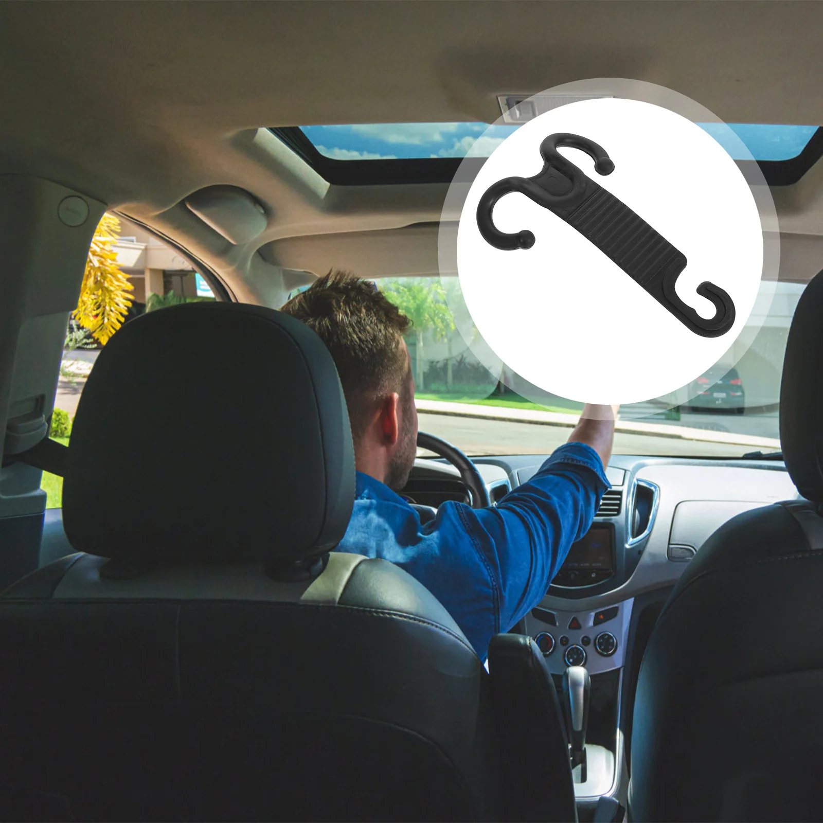 2pcs Car Seat Hooks Dual Headrest Hooks Enhanced Storage Durable Strong Capacity Easy Install Elegant Design Compatible Models
2pcs Car Seat Hooks Dual Headrest Hooks Enhanced Storage Durable Strong Capacity Easy Install Elegant Design Compatible Models