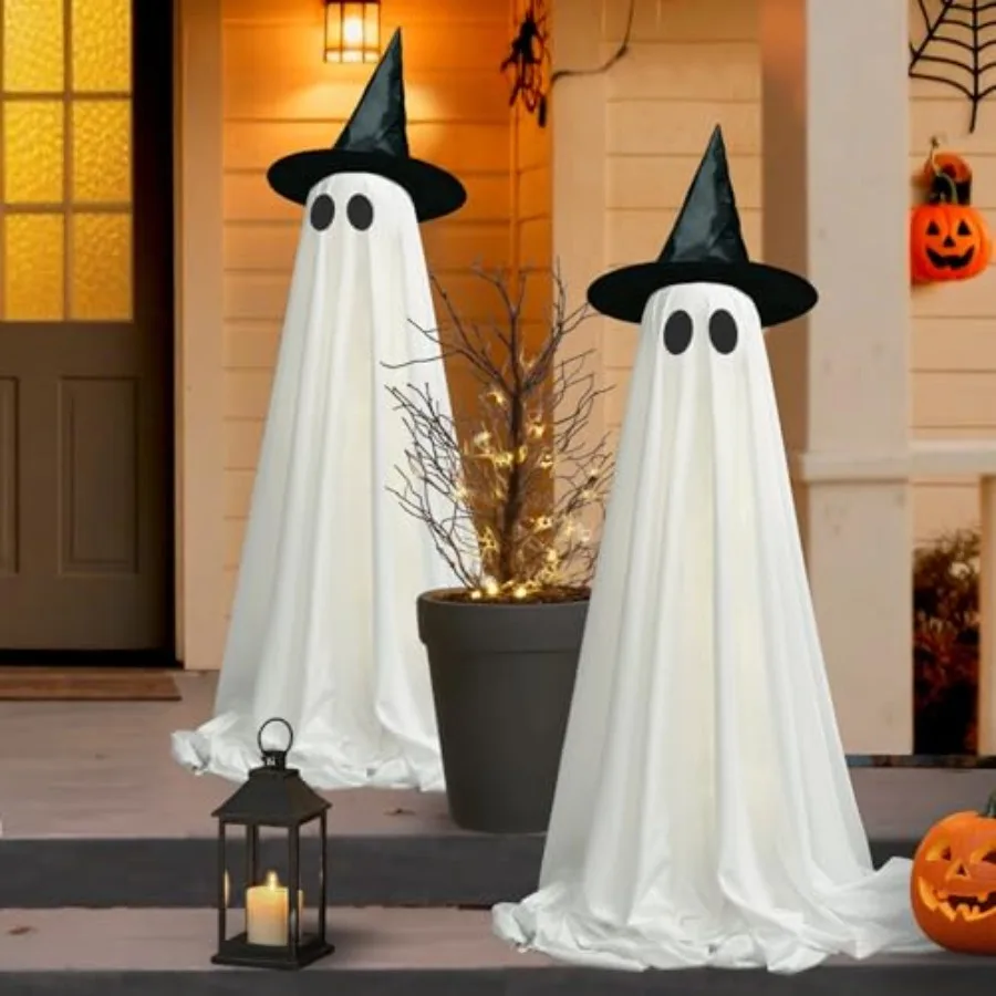 Halloween Ghost LED String Lights Decor Indoor/Outdoor Light Up Spooky Decoration with Remote Control for Yards, Porch, Gardens
Halloween Ghost LED String Lights Decor Indoor/Outdoor Light Up Spooky Decoration with Remote Control for Yards, Porch, Gardens