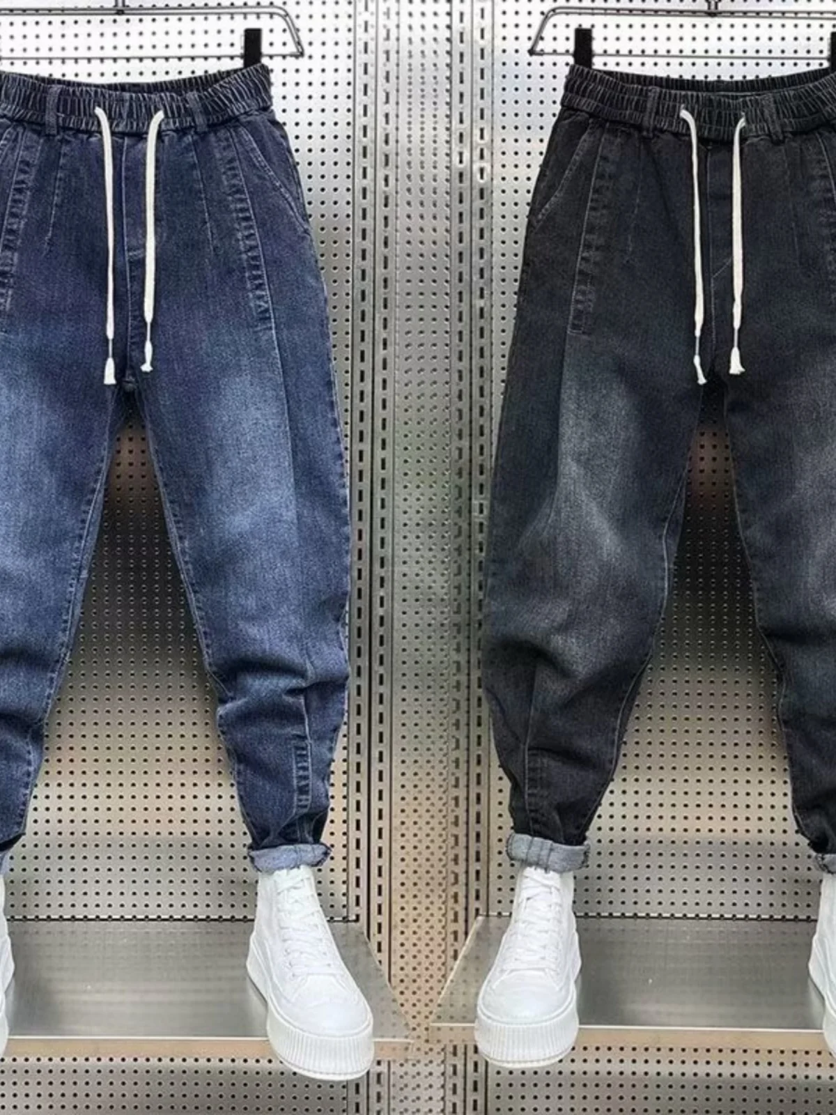 Spring Autumn Loose Fit Men's Jeans Trendy Harlan Long Pants Cotton Stretch Denim mid Waist Youth Pure Color Elastic Casual T...
Spring Autumn Loose Fit Men's Jeans Trendy Harlan Long Pants Cotton Stretch Denim mid Waist Youth Pure Color Elastic Casual T...