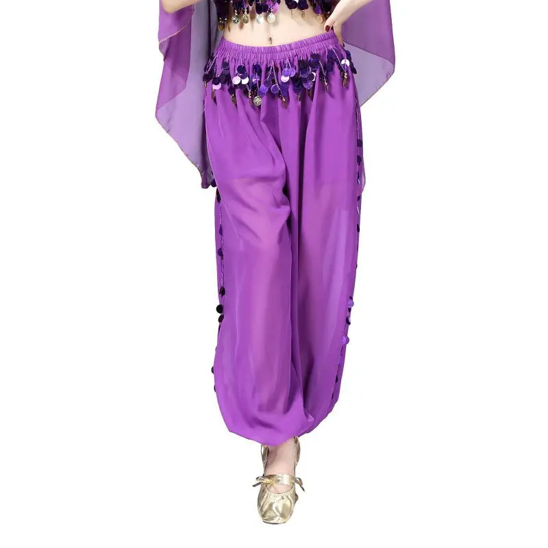 Womens Belly Dance Harem Pants Carnival Costume Sequin Tassel Trouser Tribal Arabic Dance Performance Loose Pants
Womens Belly Dance Harem Pants Carnival Costume Sequin Tassel Trouser Tribal Arabic Dance Performance Loose Pants
