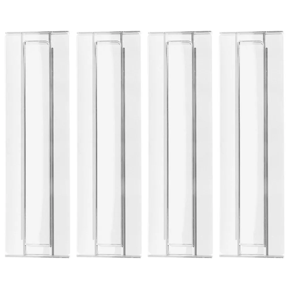 4pcs Drawer Dividers Adjustable Sturdy Pp Material For Home Dorm Drawer Organization Reusable Partition Boards Socks Underwear
4pcs Drawer Dividers Adjustable Sturdy Pp Material For Home Dorm Drawer Organization Reusable Partition Boards Socks Underwear