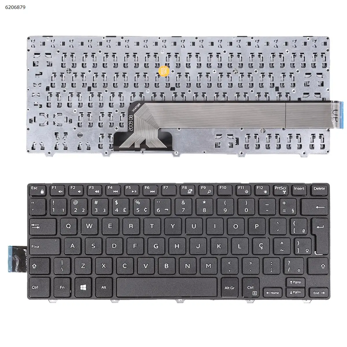 Клавиатура BR для ноутбука DELL Inspiron 14-3000 5447 5442 5445 7447 серия Черная Рамка
Клавиатура BR для ноутбука DELL Inspiron 14-3000 5447 5442 5445 7447 серия Черная Рамка