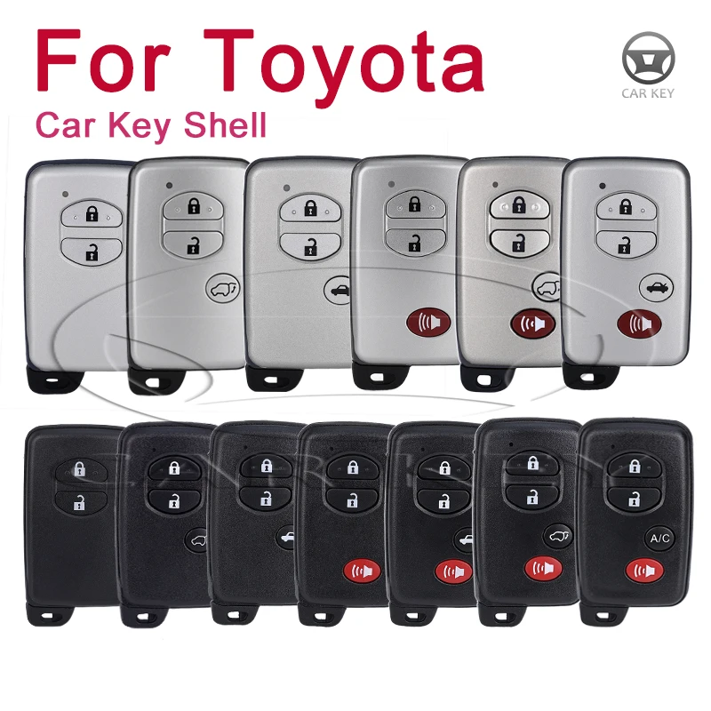 Чехол для дистанционного ключа автомобиля для Toyota Camry Prius RAV4 Avalon Corolla Land Cruiser Venza, брелок 2/3/4 кнопки, чехол для умного ключа автомобиля
Чехол для дистанционного ключа автомобиля для Toyota Camry Prius RAV4 Avalon Corolla Land Cruiser Venza, брелок 2/3/4 кнопки, чехол для умного ключа автомобиля