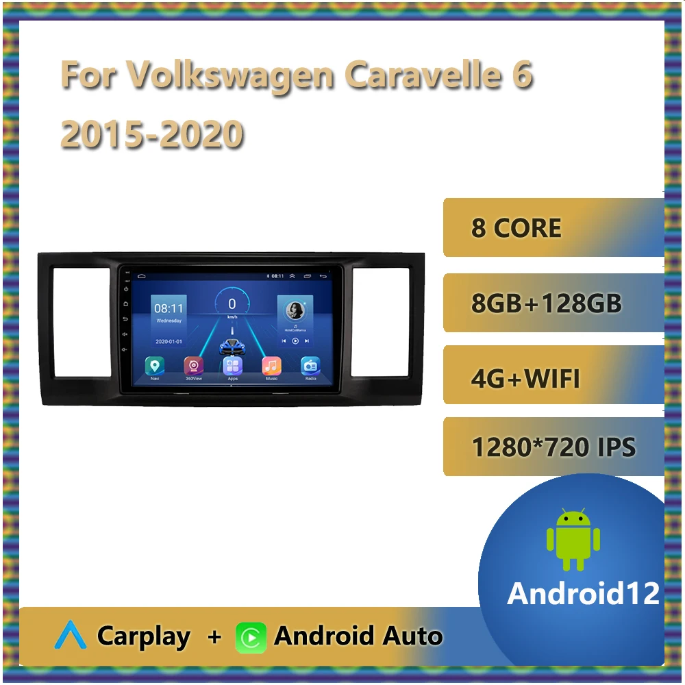 Car Radio For Volkswagen Caravelle 6 2015 - 2020 Player Stereo Head Unit Car Multimedia Player Bluetooth Carplay Android 12 WIFI
Car Radio For Volkswagen Caravelle 6 2015 - 2020 Player Stereo Head Unit Car Multimedia Player Bluetooth Carplay Android 12 WIFI