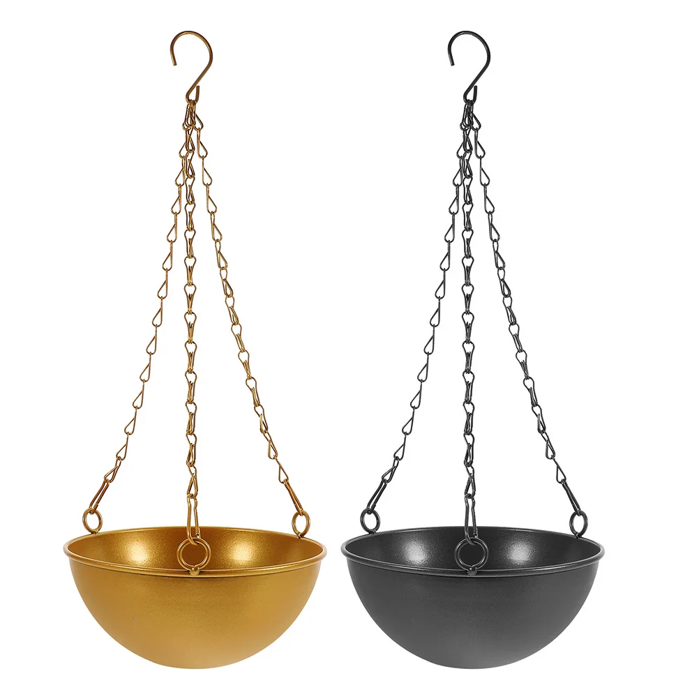 2Pcs Hanging Flower Pot Metal Planter Balcony Round Hanger Iron Flowerpot Durable Hydroponic Plants Outdoor Garden Decor Space
2Pcs Hanging Flower Pot Metal Planter Balcony Round Hanger Iron Flowerpot Durable Hydroponic Plants Outdoor Garden Decor Space