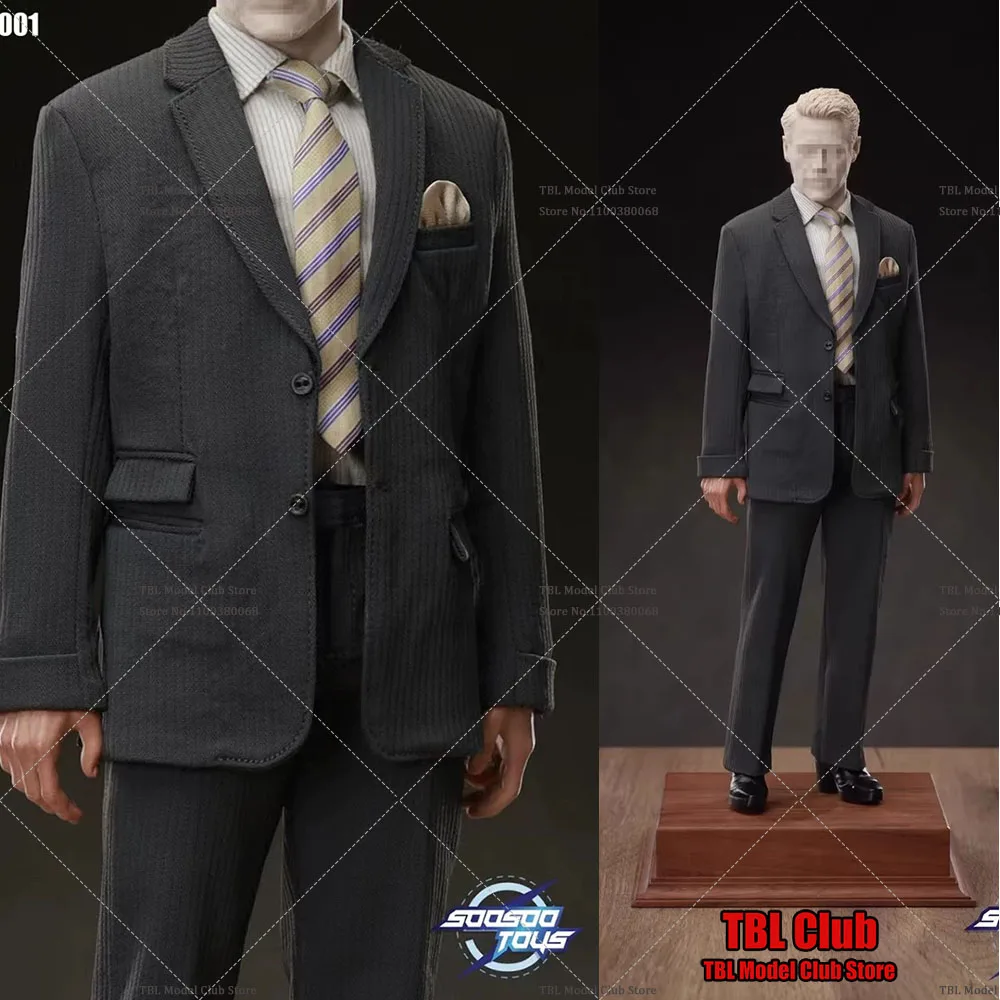 SOOSOOTOYS SSC-001 1/6 Scale Male Stripe Clothes Gentleman European-Style Dresses For 12-inch Action Figure Soldier Scene
SOOSOOTOYS SSC-001 1/6 Scale Male Stripe Clothes Gentleman European-Style Dresses For 12-inch Action Figure Soldier Scene