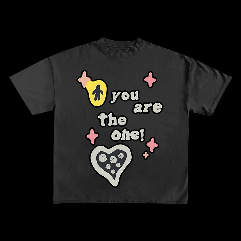 American fashion oversized street love text creative printed T-shirt for men men women short-sleeved y2k top super large T-shirt
American fashion oversized street love text creative printed T-shirt for men men women short-sleeved y2k top super large T-shirt