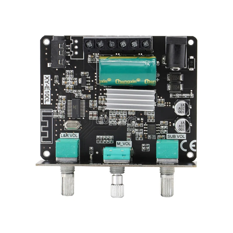 50Wx2+100W Bluetooth 2.1 Channel Audio Power Amplifier Board High And Low Bass Subwoofer App Speaker E100L
50Wx2+100W Bluetooth 2.1 Channel Audio Power Amplifier Board High And Low Bass Subwoofer App Speaker E100L