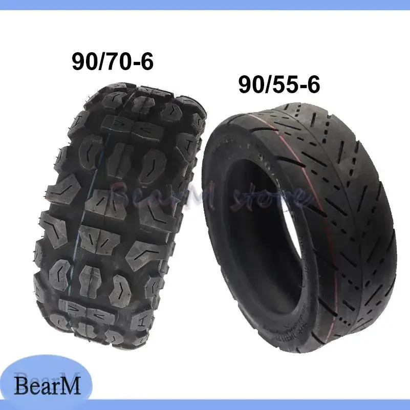 90/70-6 Anti-skid Tire 90/55-6 Non-slip Off/city-road Tubeless Tyre with Valve for Electric Scooter Motorcycle Accessories
90/70-6 Anti-skid Tire 90/55-6 Non-slip Off/city-road Tubeless Tyre with Valve for Electric Scooter Motorcycle Accessories