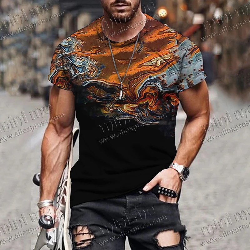 Summer New Fashion Trend Men's Short-sleeved T-shirt Casual Street Heavy Metal Style Sports Breathable Motorcycle Quick Drying
Summer New Fashion Trend Men's Short-sleeved T-shirt Casual Street Heavy Metal Style Sports Breathable Motorcycle Quick Drying