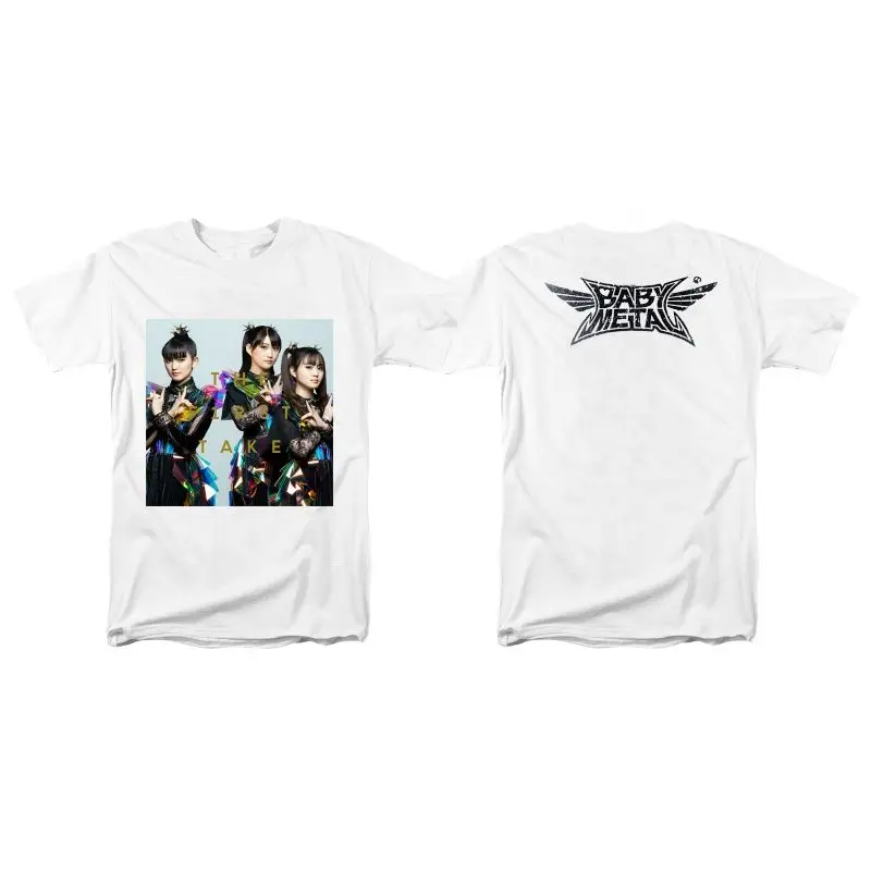 BABYMETAL Japanese Female Metal Rock 10th Anniversary Music Festival Outfit: Trendy, Retro and Distressed Short-sleeved T-shirt
BABYMETAL Japanese Female Metal Rock 10th Anniversary Music Festival Outfit: Trendy, Retro and Distressed Short-sleeved T-shirt