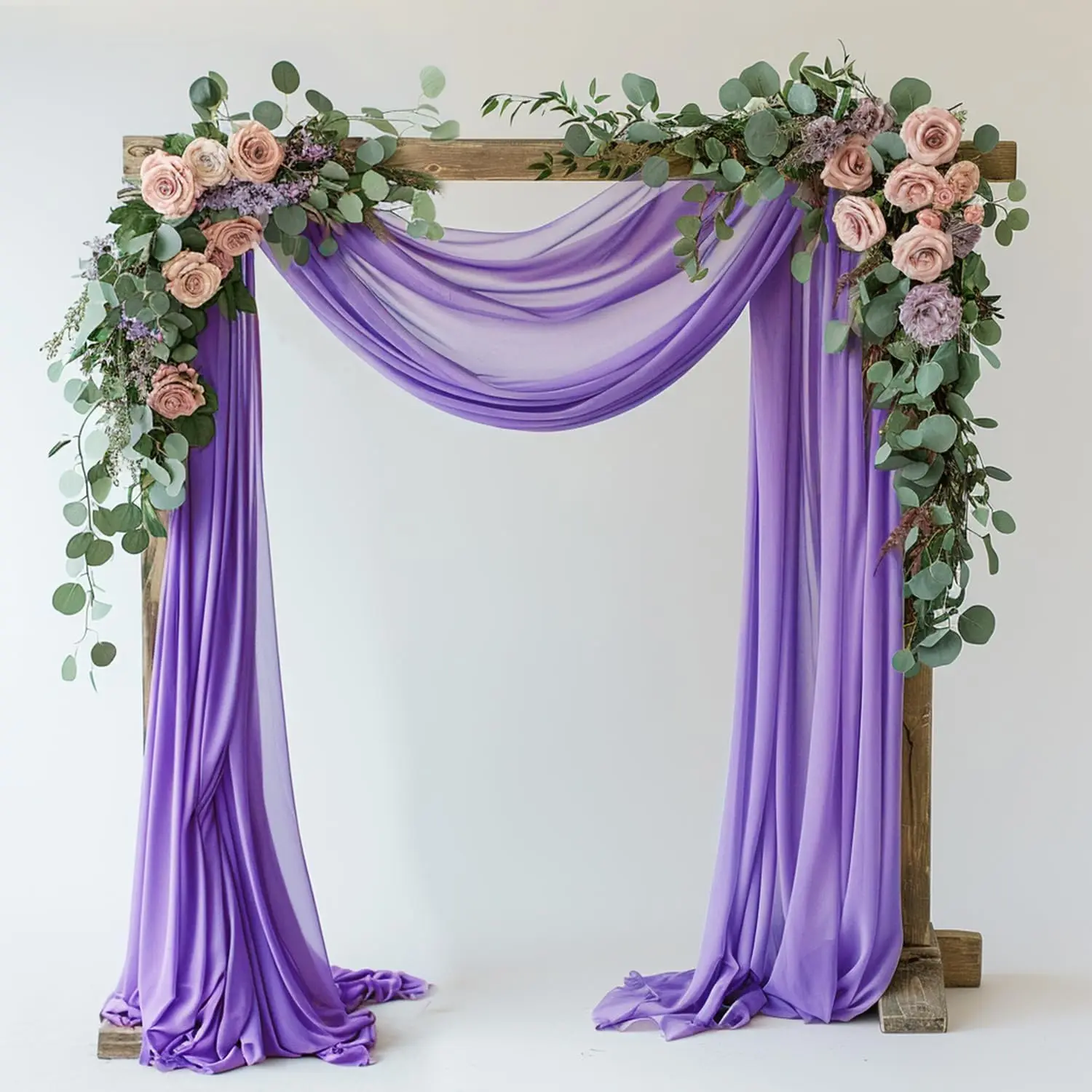 Wedding Arch Draping Fabric - 28.7" x 20FT Lavender Purple Sheer Drapes for Wedding Ceremony, Birthday Party, Bridal Shower Deco
Wedding Arch Draping Fabric - 28.7" x 20FT Lavender Purple Sheer Drapes for Wedding Ceremony, Birthday Party, Bridal Shower Deco