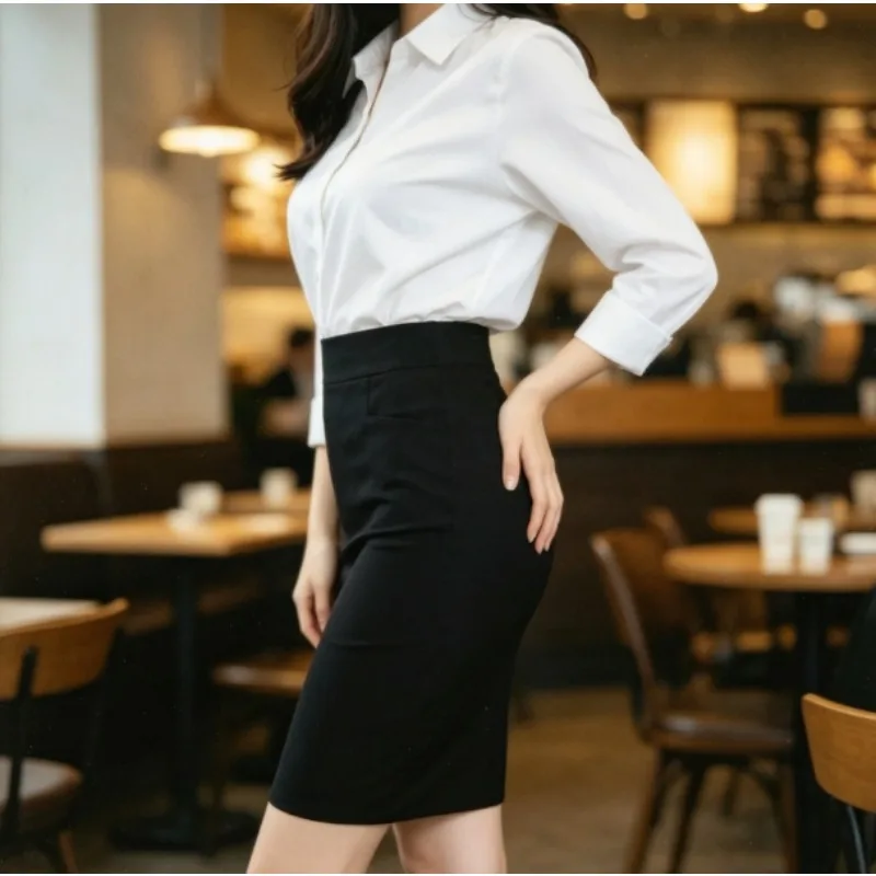 Women's High Waist Stretchy Bodycon Midi Skirt with Pockets for Office Wear and Spring Autumn Daily Style
Women's High Waist Stretchy Bodycon Midi Skirt with Pockets for Office Wear and Spring Autumn Daily Style