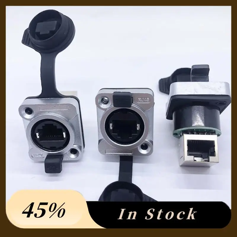 The New 10PCS Ethernet Rj45 Chassis Socket NE8FDP Ethernet Pass Through Connector IP65 Waterproof
The New 10PCS Ethernet Rj45 Chassis Socket NE8FDP Ethernet Pass Through Connector IP65 Waterproof