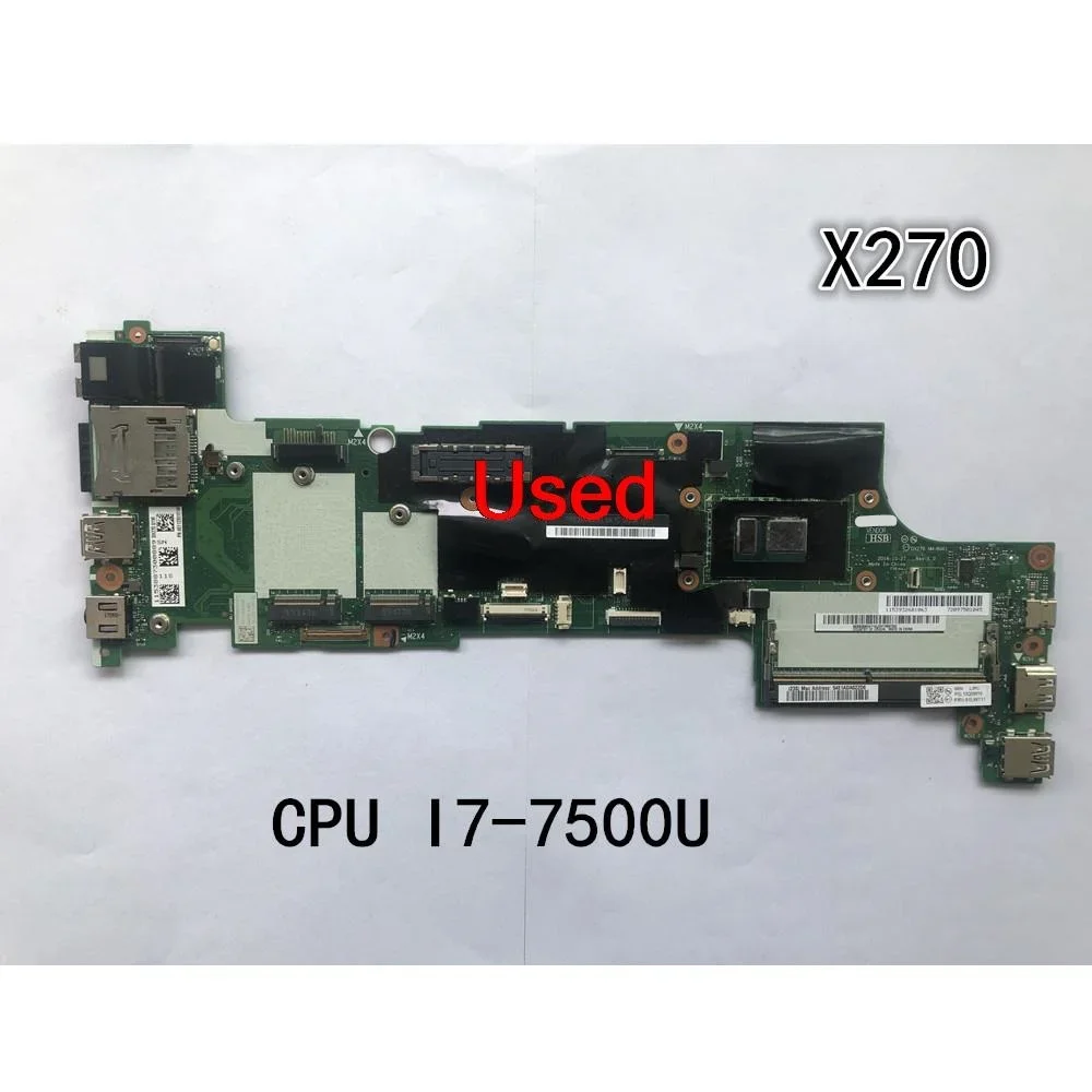 Используется для Lenovo ThinkPad X270, материнская плата для ноутбука, процессор I7-7500U FRU 01YT000 01HY539 01LW748 01LW711 01HY504 01YR991
Используется для Lenovo ThinkPad X270, материнская плата для ноутбука, процессор I7-7500U FRU 01YT000 01HY539 01LW748 01LW711 01HY504 01YR991