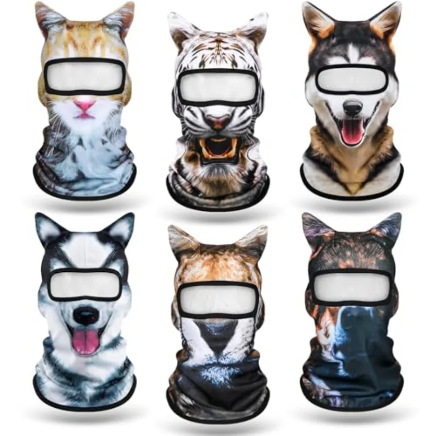 crop 6 Pcs 3D Cat Ski Mask Animal ing Balaclava Sheisty Face Cover Mask for Cycling Motorcycle Sun Protection
crop 6 Pcs 3D Cat Ski Mask Animal ing Balaclava Sheisty Face Cover Mask for Cycling Motorcycle Sun Protection