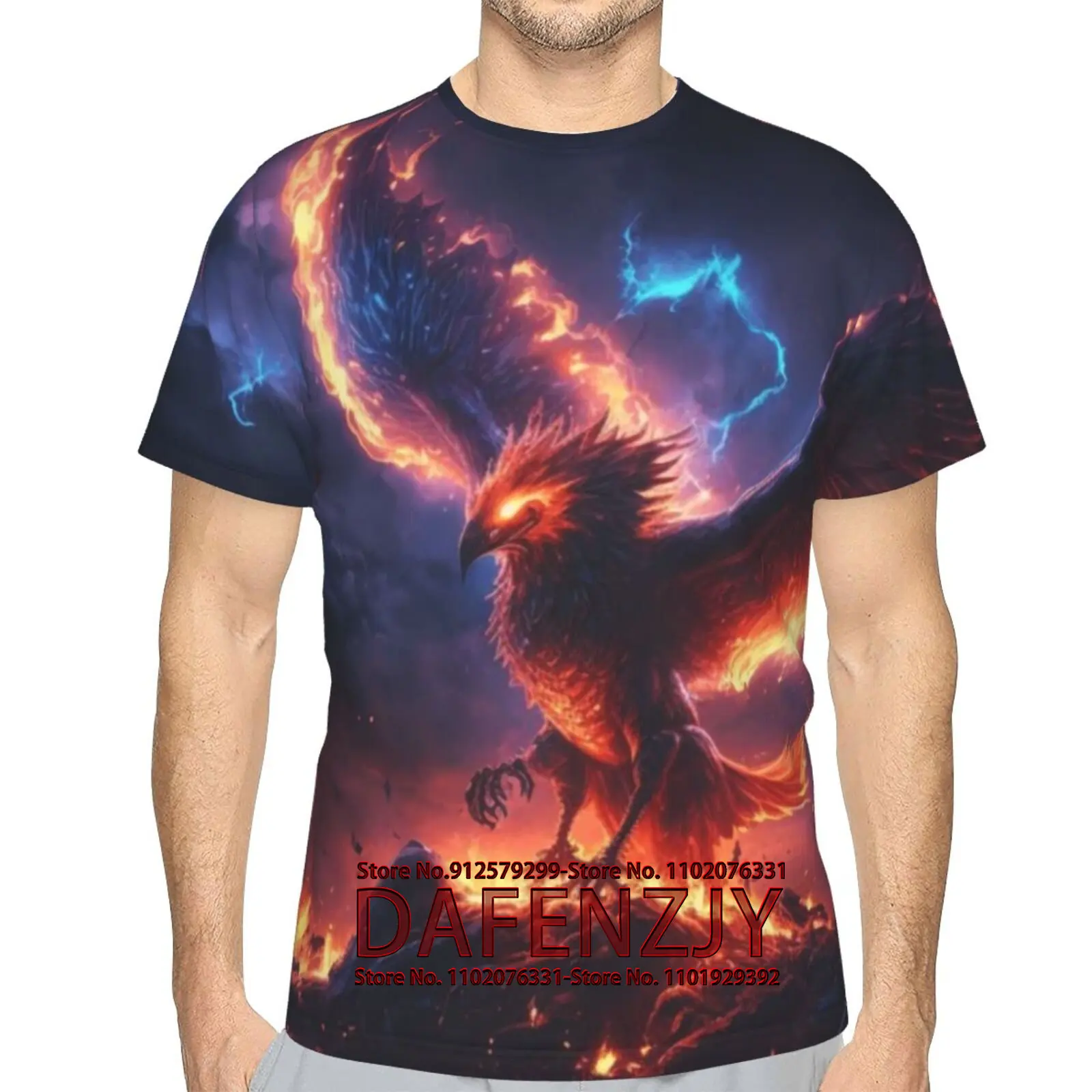 2025 Mens Animal Eagle 3D Printed T-Shirt Casual Round Neck Short Sleeve Tee Shirt
2025 Mens Animal Eagle 3D Printed T-Shirt Casual Round Neck Short Sleeve Tee Shirt