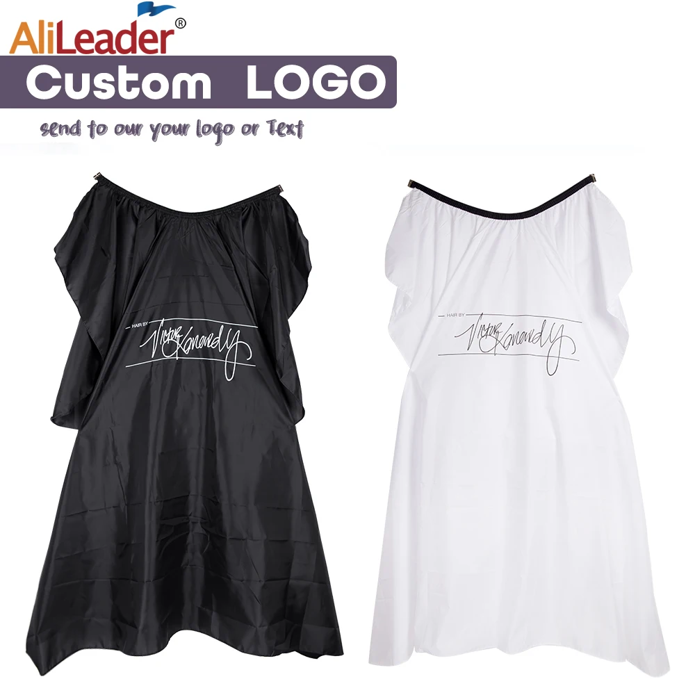 Custom Logo Professional Hairdressing Salon Polyester Taffeta Cape Barber Cloth Styling Cape Unisex Black Hair Cutting Cape
Custom Logo Professional Hairdressing Salon Polyester Taffeta Cape Barber Cloth Styling Cape Unisex Black Hair Cutting Cape