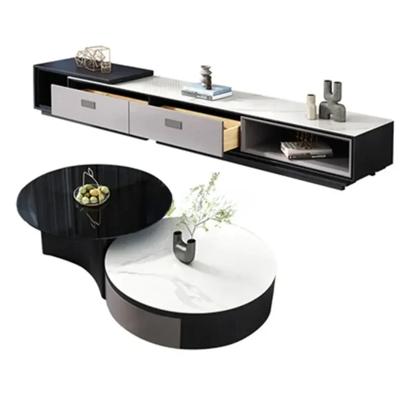 Rock slab TV cabinet coffee table combination living room Italian light luxury retractable floor cabinet
Rock slab TV cabinet coffee table combination living room Italian light luxury retractable floor cabinet