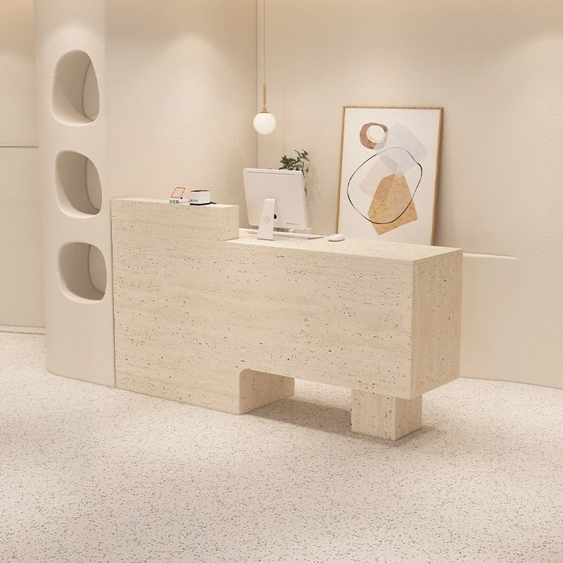 Small bar reception table Clothing store Hair salon Reception desk simple modern luxury mueble para negocio business furniture
Small bar reception table Clothing store Hair salon Reception desk simple modern luxury mueble para negocio business furniture