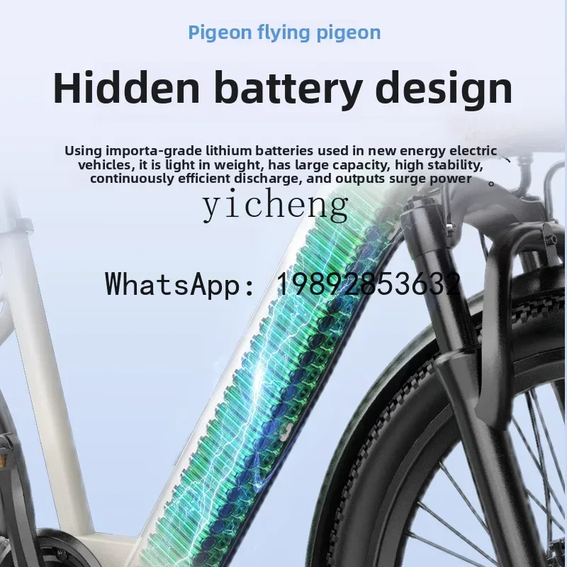 Flying Pigeon Electric Power Bicycle Commuter Lithium Battery Adult Electric Vehicle Small Battery Bicycle
Flying Pigeon Electric Power Bicycle Commuter Lithium Battery Adult Electric Vehicle Small Battery Bicycle