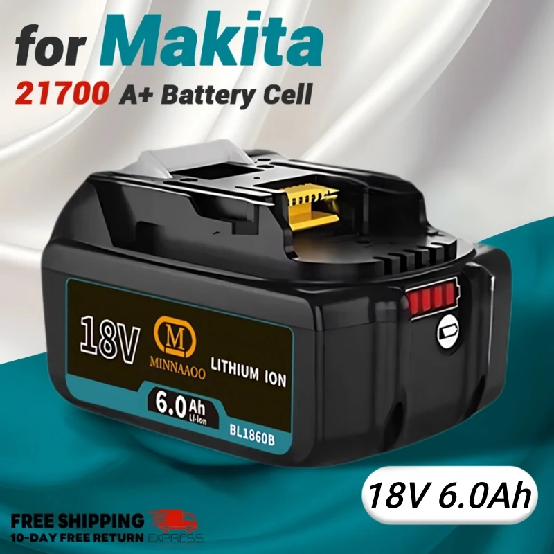 Оригинальный аккумулятор для Makita 18 В BL1840 BL1830B BL1850B 18 В, быстрая зарядка, литий-ионный Замена электроинструмента BL1815
Оригинальный аккумулятор для Makita 18 В BL1840 BL1830B BL1850B 18 В, быстрая зарядка, литий-ионный Замена электроинструмента BL1815