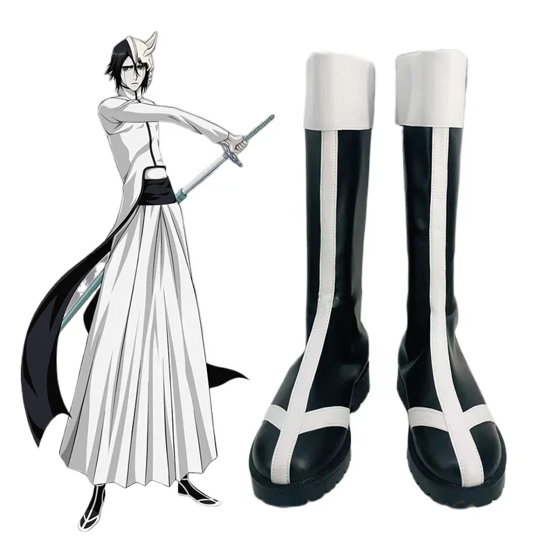 Обувь BLEACH Ulquiorra Cifer, аксессуары для косплея в стиле аниме, реквизит для Хэллоуина и карнавала, ботинки для косплея
Обувь BLEACH Ulquiorra Cifer, аксессуары для косплея в стиле аниме, реквизит для Хэллоуина и карнавала, ботинки для косплея