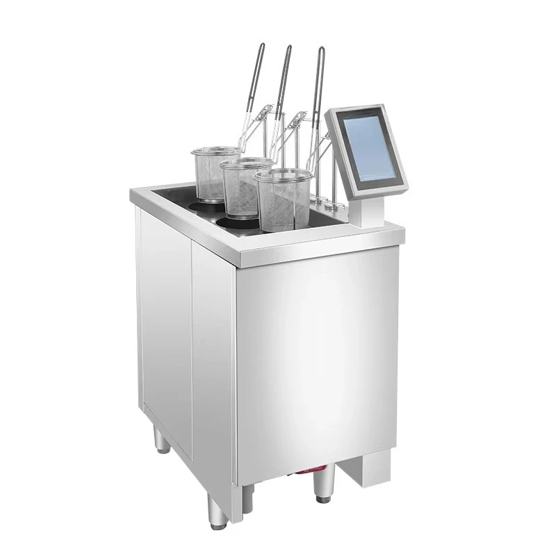 Automatic stainless steel noodle machine Commercial noodle machine Boiler 1/2 tank 3/6 function available
Automatic stainless steel noodle machine Commercial noodle machine Boiler 1/2 tank 3/6 function available