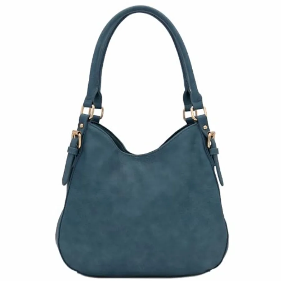 Lightweight 3 Compartment Faux Leather Medium Hobo Bag
Lightweight 3 Compartment Faux Leather Medium Hobo Bag
