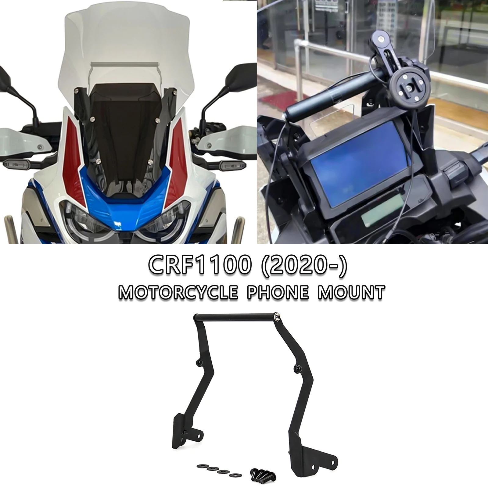 Для Honda Africa Twin CRF1100L 2020-кронштейн-адаптер, аксессуары для мотоциклов, GPS-смартфон, навигационный монтажный кронштейн
Для Honda Africa Twin CRF1100L 2020-кронштейн-адаптер, аксессуары для мотоциклов, GPS-смартфон, навигационный монтажный кронштейн