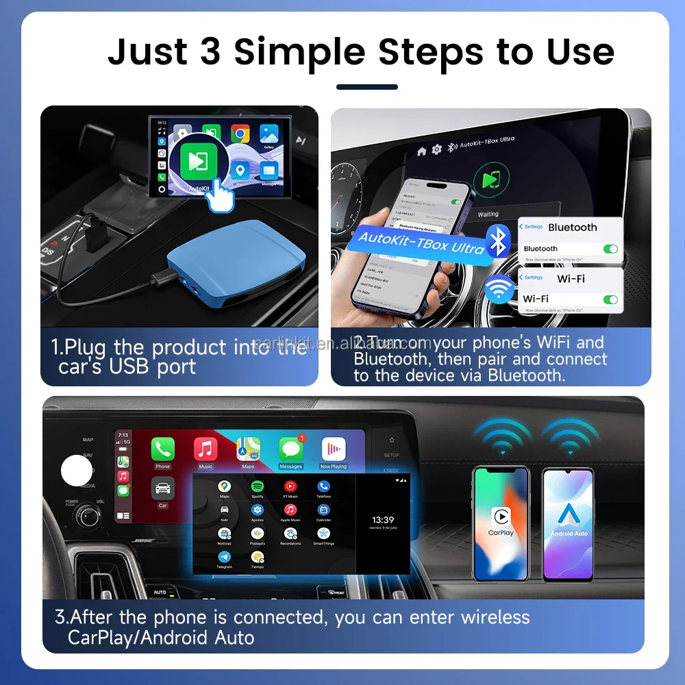 Gold Sellerultra Carplay Android 15 Radio Carplay Wireless Adapter 5g 8 ram 256 Rom Car Video Ai Box Car Play Dongle
Gold Sellerultra Carplay Android 15 Radio Carplay Wireless Adapter 5g 8 ram 256 Rom Car Video Ai Box Car Play Dongle