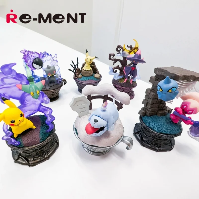 Hot Re-Ment Pokemon Figures Little Night Collection Pikachu And Dreepy Greavard Shuppet Tinkatuff Gastly Collectible Toy Gift
Hot Re-Ment Pokemon Figures Little Night Collection Pikachu And Dreepy Greavard Shuppet Tinkatuff Gastly Collectible Toy Gift