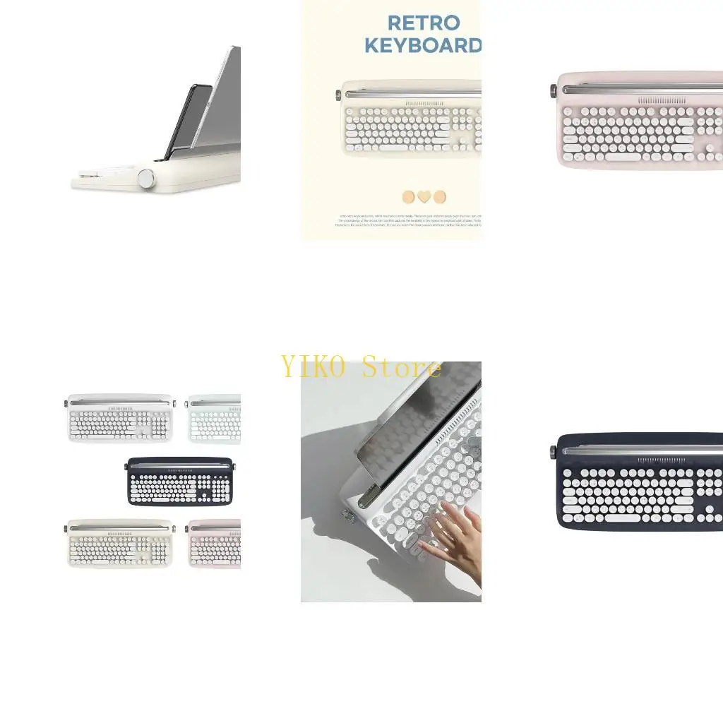 K32C Круглая клавиатура 108 клавиш BT Мини-беспроводная клавиатура Водонепроницаемая для планшетов и ноутбуков
K32C Круглая клавиатура 108 клавиш BT Мини-беспроводная клавиатура Водонепроницаемая для планшетов и ноутбуков