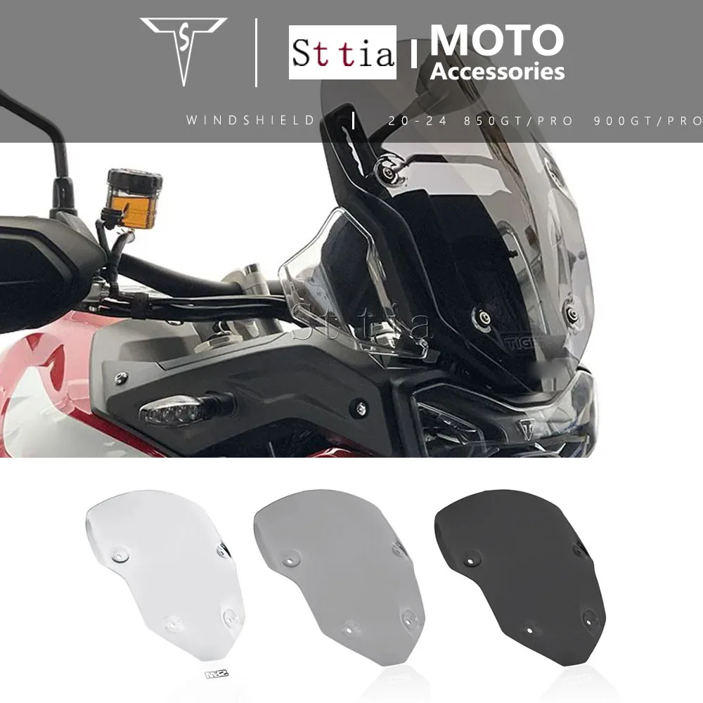 For Triumph Tiger 850 900 2020 2021 2022 2023 2024 Motorcycle Sport Windshield Windscreens Wind Deflectors Transparent
For Triumph Tiger 850 900 2020 2021 2022 2023 2024 Motorcycle Sport Windshield Windscreens Wind Deflectors Transparent