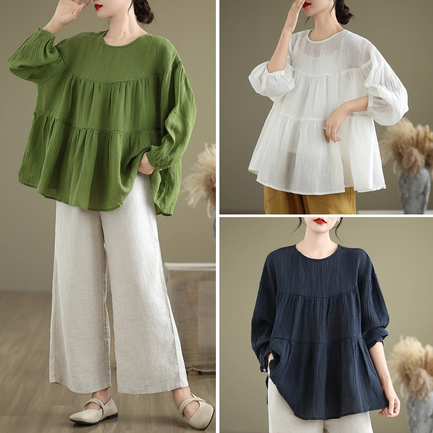 Милое милое плиссированное льняное круглое платье Ne Doll irt, женское модное повседневное универсальное осеннее новое поступление, платье Sve Long irt
Милое милое плиссированное льняное круглое платье Ne Doll irt, женское модное повседневное универсальное осеннее новое поступление, платье Sve Long irt