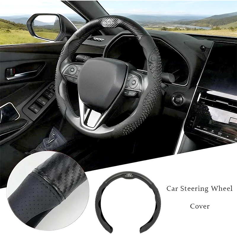 Car accessories interior Carbon fibre anti slip steering wheel cover For Chery Fulwin QQ Tiggo 3 5 T11 A1 A3 A5 Amulet M11
Car accessories interior Carbon fibre anti slip steering wheel cover For Chery Fulwin QQ Tiggo 3 5 T11 A1 A3 A5 Amulet M11