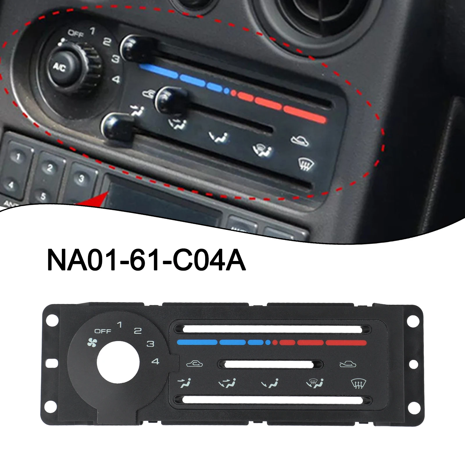 Automotive HVAC Control Panel Auto Ventilation System HVAC Trim Easy Installation Factory Specifications Match High Reliability
Automotive HVAC Control Panel Auto Ventilation System HVAC Trim Easy Installation Factory Specifications Match High Reliability