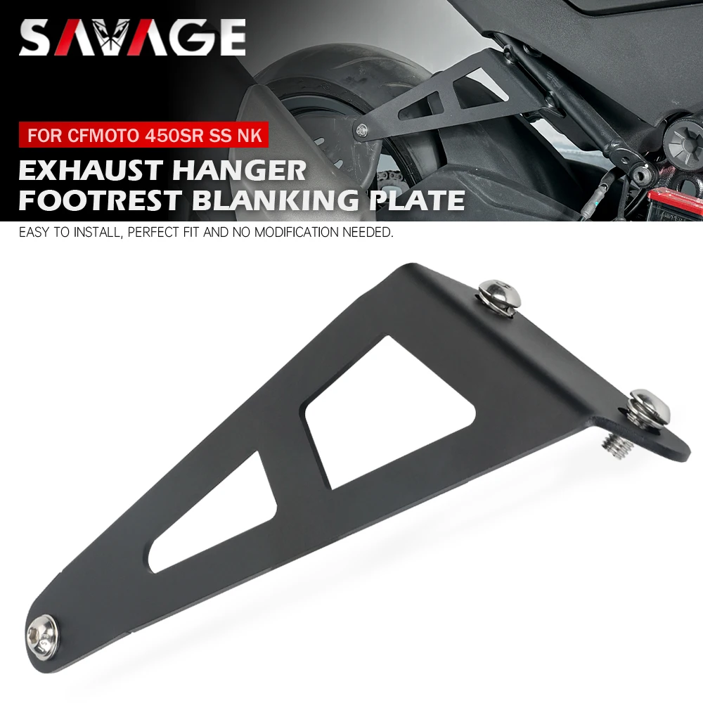 For CFMOTO 450SR 450SS 450SRS 450NK Rear Footrest Blanking Plate 450 SR SS NK Motorcycle Foot Peg Removes Exhaust Hanger Bracket
For CFMOTO 450SR 450SS 450SRS 450NK Rear Footrest Blanking Plate 450 SR SS NK Motorcycle Foot Peg Removes Exhaust Hanger Bracket