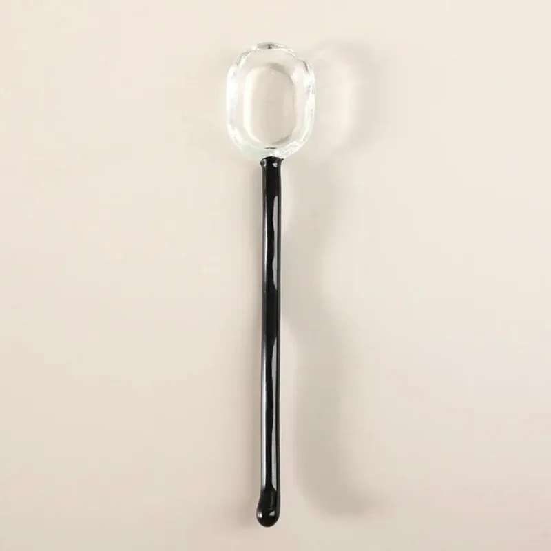 New Glass Dessert Spoon Solid Color High Temperature Resistant Spoon Creative Long Spiral Handle Juice Coffee Stirring Spoon
New Glass Dessert Spoon Solid Color High Temperature Resistant Spoon Creative Long Spiral Handle Juice Coffee Stirring Spoon