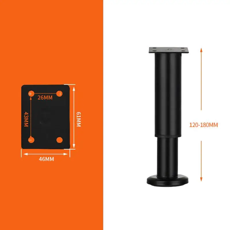 Metal Adjustable Leg for Table Bed Frame Fixed Support Feet for Cabinet
Metal Adjustable Leg for Table Bed Frame Fixed Support Feet for Cabinet