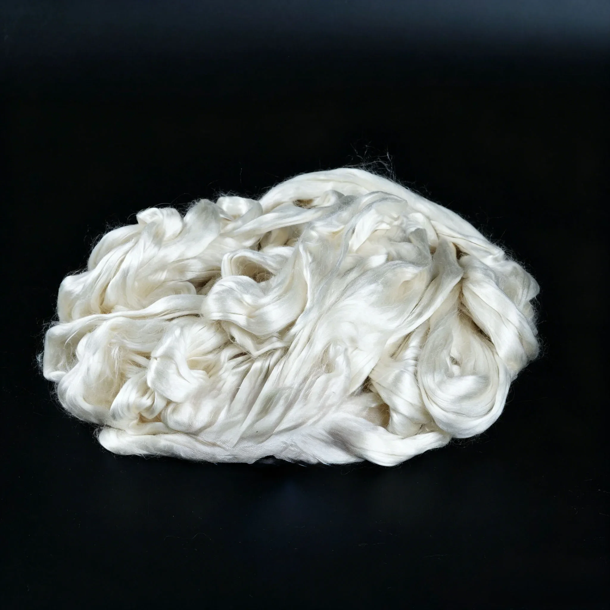 Premium White Mulberry Silk Sliver, Long Staple Silk Fiber, Natural Raw Silk Material Silk Sliver
Premium White Mulberry Silk Sliver, Long Staple Silk Fiber, Natural Raw Silk Material Silk Sliver