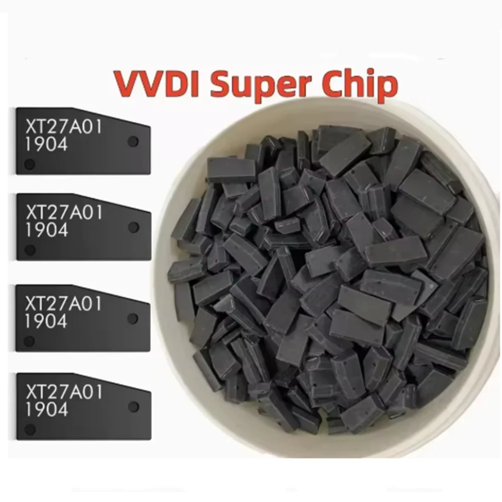 XT27A VVDI Super Chip Transponder XT27A01 Super Chip For ID46/40/43/4D/8C/8A/T3/47 for VVDI Mini Key Tool
XT27A VVDI Super Chip Transponder XT27A01 Super Chip For ID46/40/43/4D/8C/8A/T3/47 for VVDI Mini Key Tool