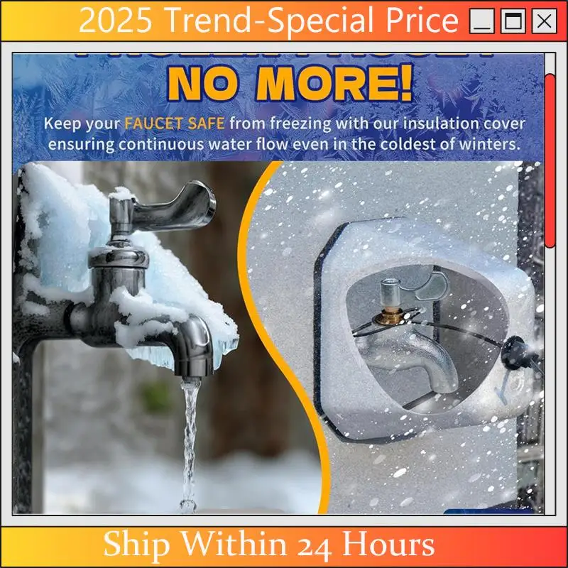 A61Z Deals Outdoor Foam Faucet Cover, Winter Freeze Protection,Reusable Outdoor Hose Cover 2 Pack
A61Z Deals Outdoor Foam Faucet Cover, Winter Freeze Protection,Reusable Outdoor Hose Cover 2 Pack