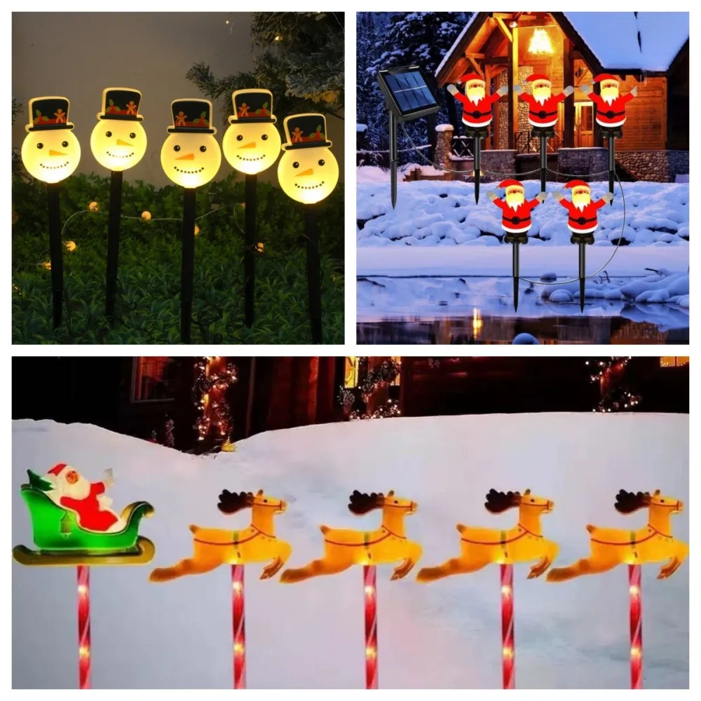 5 шт./компл. Рождественский солнечный Санта-Клаус, тележка оленя, снеговик с шляпой, заземляющий светильник, используется для праздника, вечеринки, сада, украшения лужайки
5 шт./компл. Рождественский солнечный Санта-Клаус, тележка оленя, снеговик с шляпой, заземляющий светильник, используется для праздника, вечеринки, сада, украшения лужайки