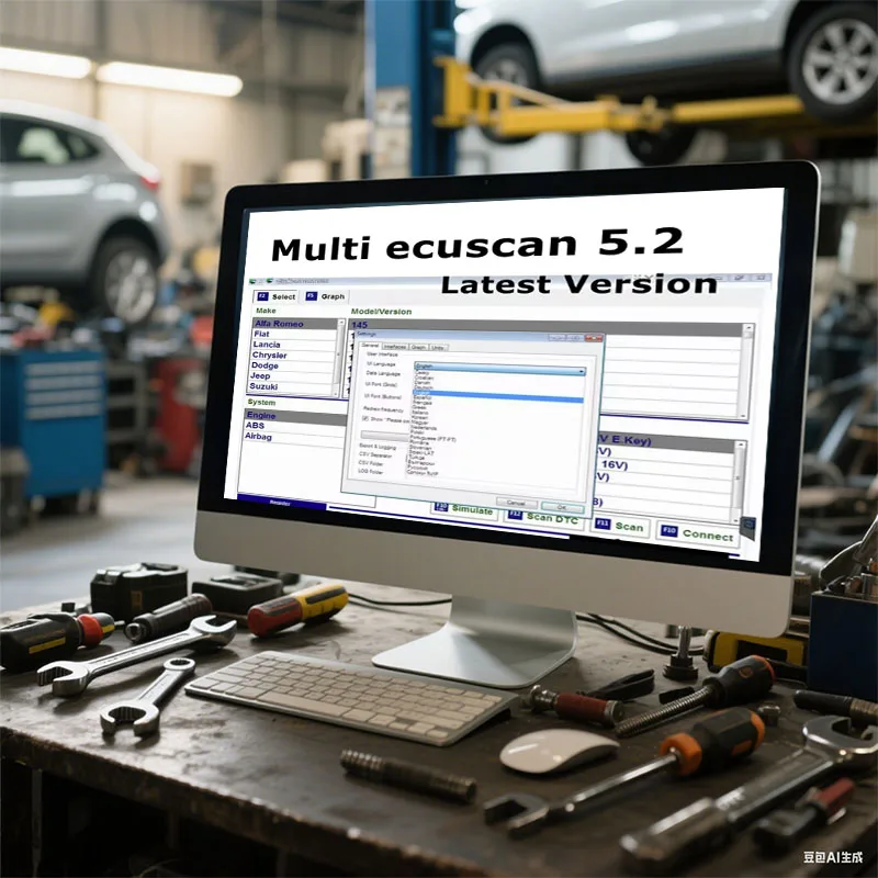 Новейший регистр MultiEcuScan 5.2 работает с последней версией ELM327 для Fiat Chrysler Dodge Jeep Suzuki 
Новейший регистр MultiEcuScan 5.2 работает с последней версией ELM327 для Fiat Chrysler Dodge Jeep Suzuki