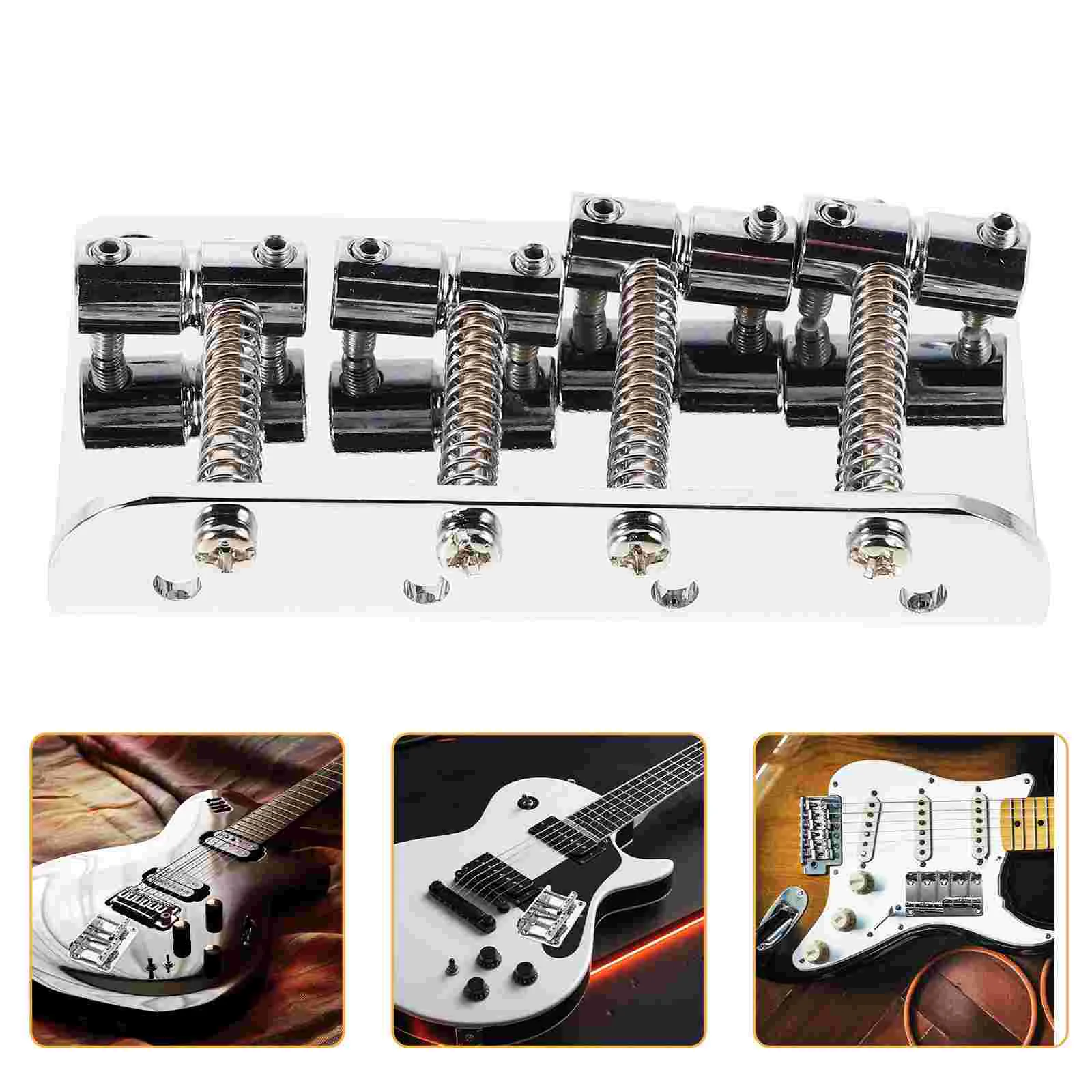 Electric Bass String Plate Humbucker Bridge Electrical and Electronics Parts Guitar Replacement Chrome
Electric Bass String Plate Humbucker Bridge Electrical and Electronics Parts Guitar Replacement Chrome