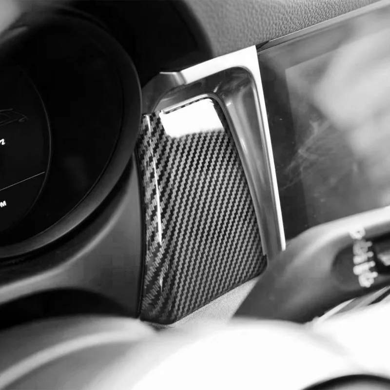 Подходящие детали для модификации из углеродного волокна, отделка приборной панели центральной консоли, внутренняя наклейка
Подходящие детали для модификации из углеродного волокна, отделка приборной панели центральной консоли, внутренняя наклейка